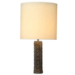 Bronze Sculptural Table Lamp. Manner of Angelo Brotto, France, 1950s 6