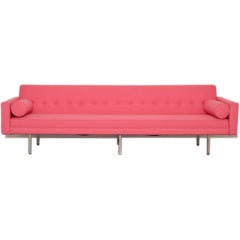 George Nelson 0693 Sofa  for Herman Miller in pink