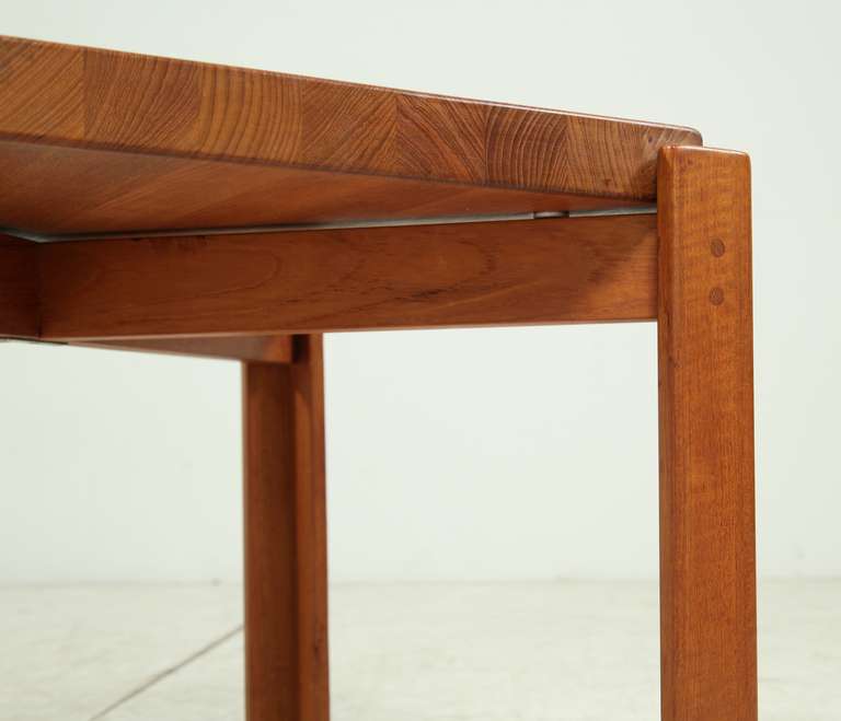 Jens Quistgaard Teak Tray Table with Concave Top, Denmark, 1960s  For Sale 1
