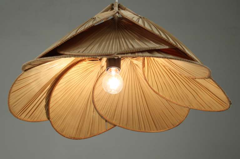 Rattan Pendant Lamp In Excellent Condition In Maastricht, NL