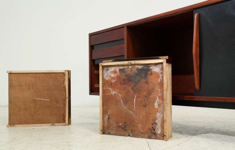 Charlotte Perriand Cansado Sideboard in Mahogany In Excellent Condition In Maastricht, NL