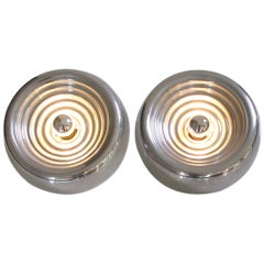 Set of 9 Flos Padina Wall / Ceiling Lamp by Achille Castiglioni