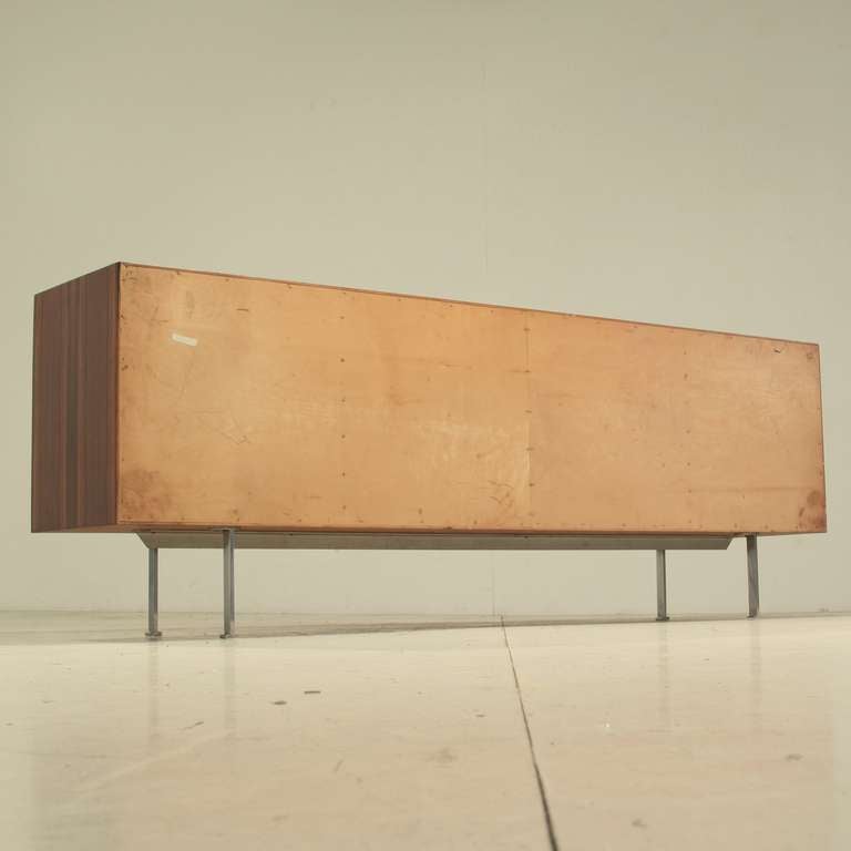 Large 1960s Rosewood Sideboard by Poul Norreklit For Sale 1