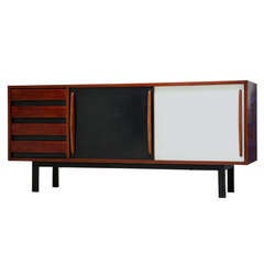 Charlotte Perriand Cansado Sideboard in Mahogany