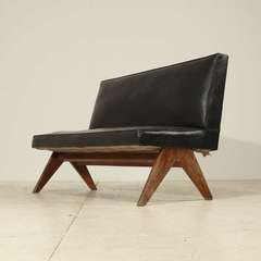 Pierre Jeanneret public bench from Chandigarh in full original condition