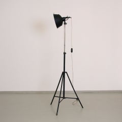 Industrial 1920s Floor Lamp by K. Weinert Berlin SO36