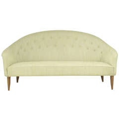 Kerstin Holmquist Paradiset /Triva line sofa in light green