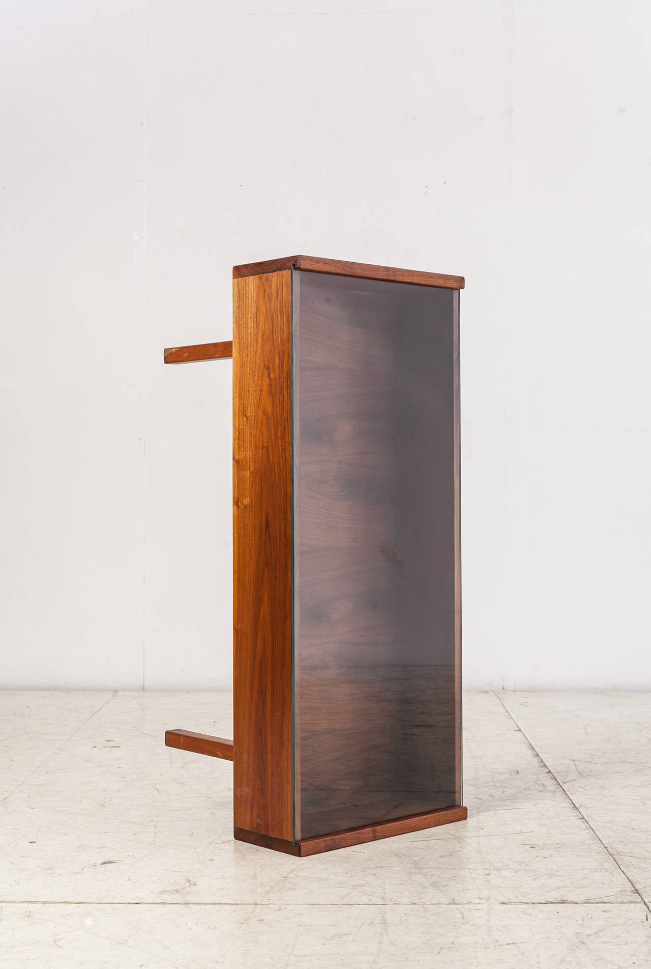 Arden Riddle Coffee Table with Glass Top For Sale at 1stDibs