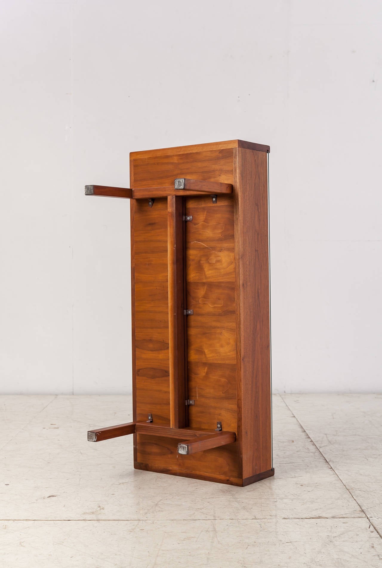 Arden Riddle Coffee Table with Glass Top For Sale at 1stDibs