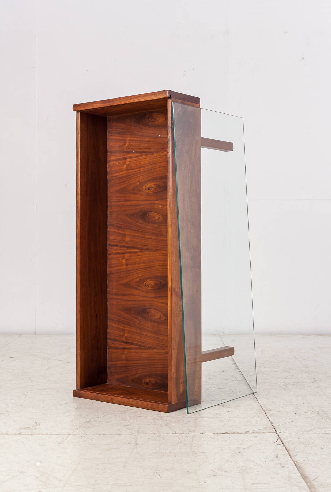 Arden Riddle Coffee Table with Glass Top For Sale at 1stDibs