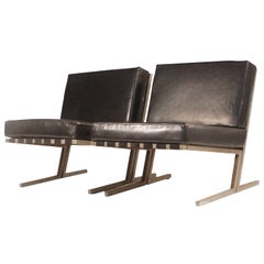 Pair Finnish new old stock Pala- TU-640 side chairs