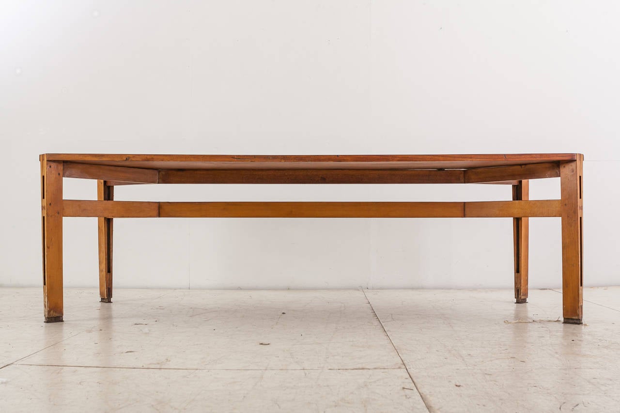 Mid-Century Modern Large Ico Parisi table for Cassina For Sale