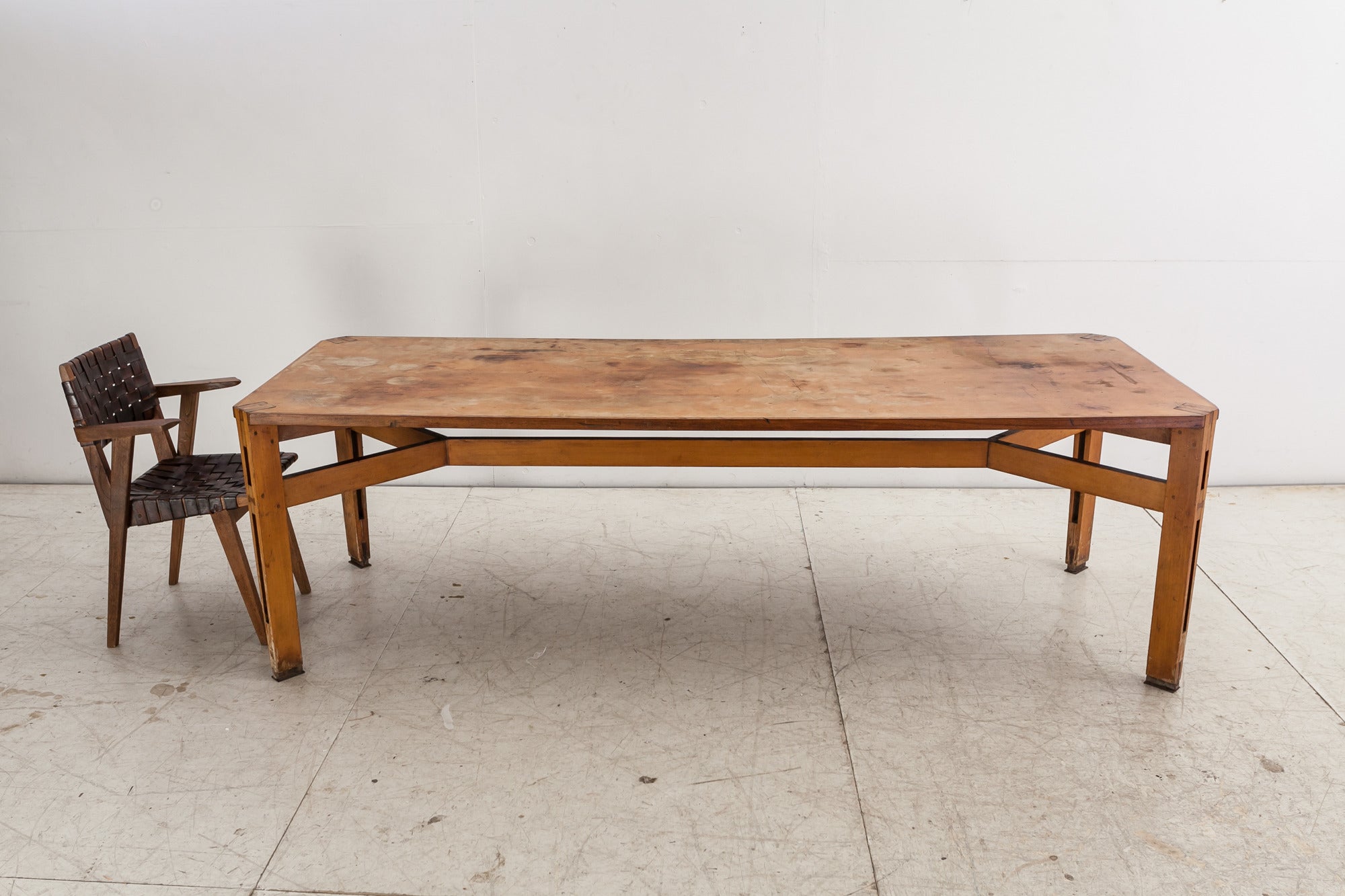 Large Ico Parisi table for Cassina For Sale