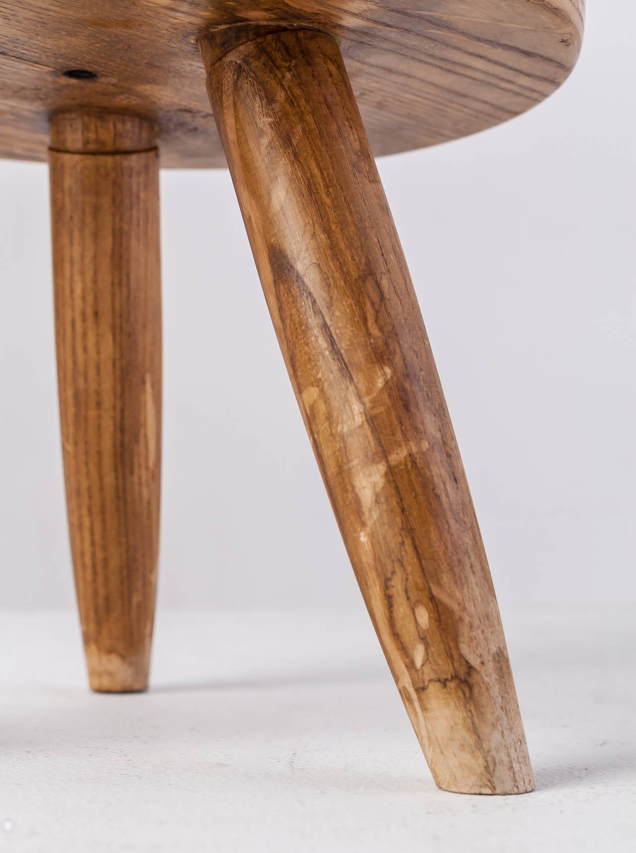 Charlotte Perriand Low Stool In Good Condition For Sale In Maastricht, NL