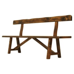 Olavi Hanninen bench with backrest