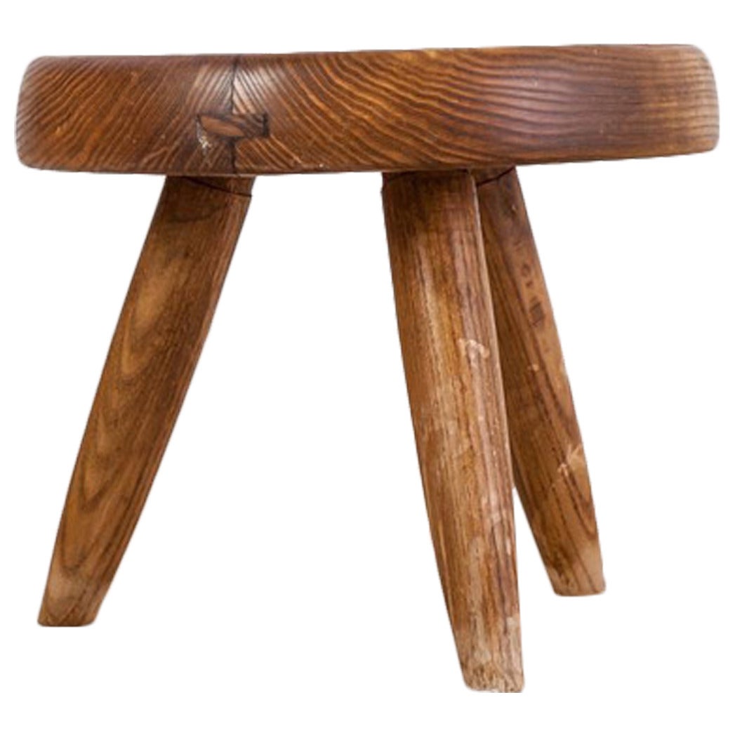 Charlotte Perriand Low Stool For Sale