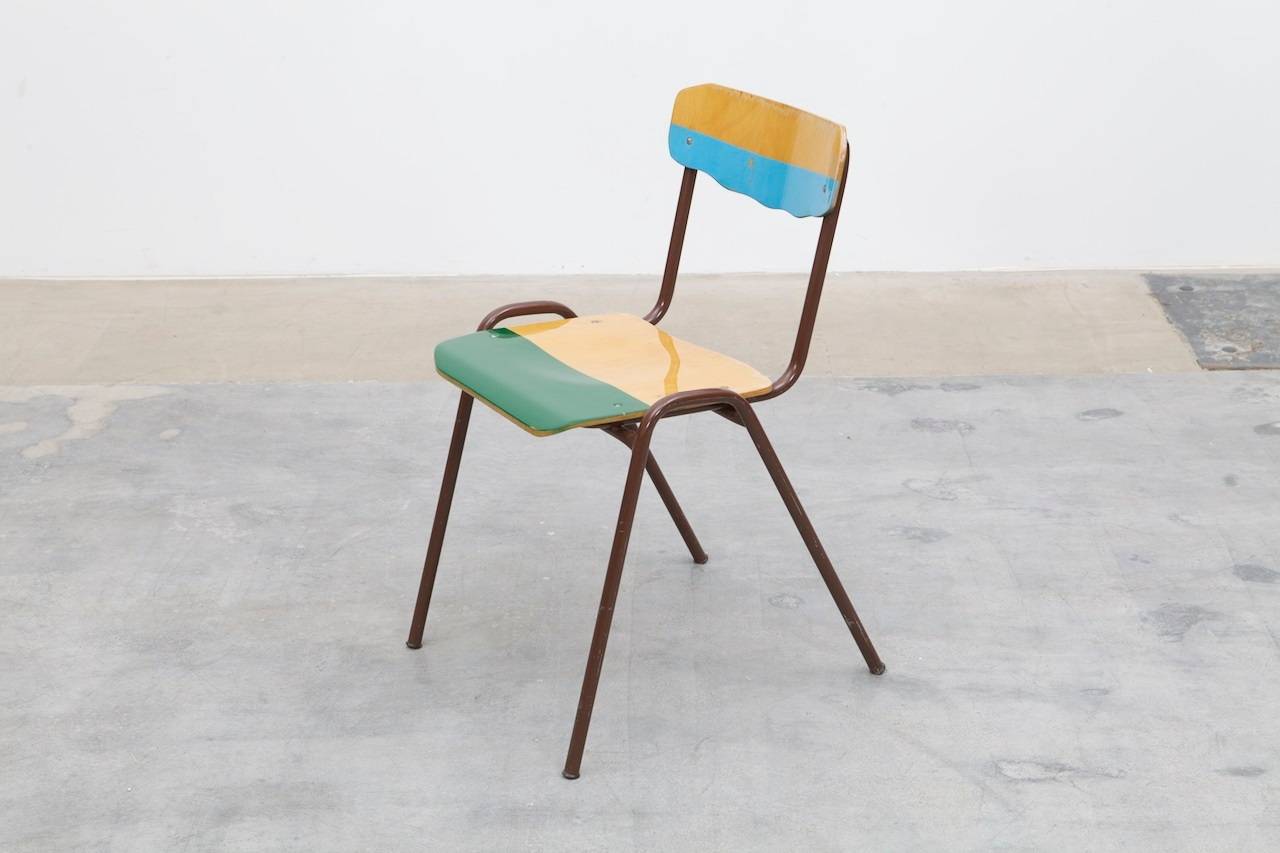 Acrylic Set of Six Chairs from the Flitter Flatter Series by Marcus Friedrich Staab For Sale