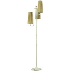 1950er Jahre Dreiarmige französische Stehlampe. Art von Royere:: Frankreich.