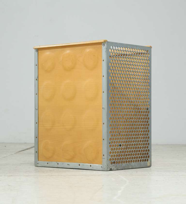 Rare Paperbin from the ESU Series Designed by Charles Eames for Warner Bros