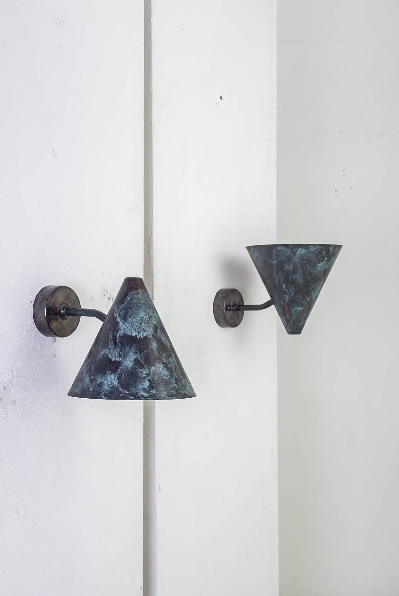 Swedish Pair of Hans-Agne Jakobsson Tratten Sconces, Sweden, 1960s