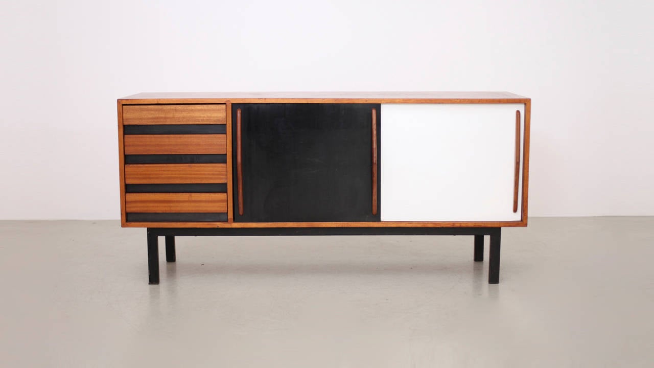 Mauritanian Charlotte Perriand Cansado Sideboard by Steph Simon For Sale