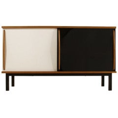 Ultra rare Charlotte Perriand high sideboard from Cite Cansado