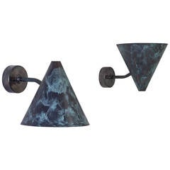 Pair of Hans-Agne Jakobsson Tratten Sconces, Sweden, 1960s 7