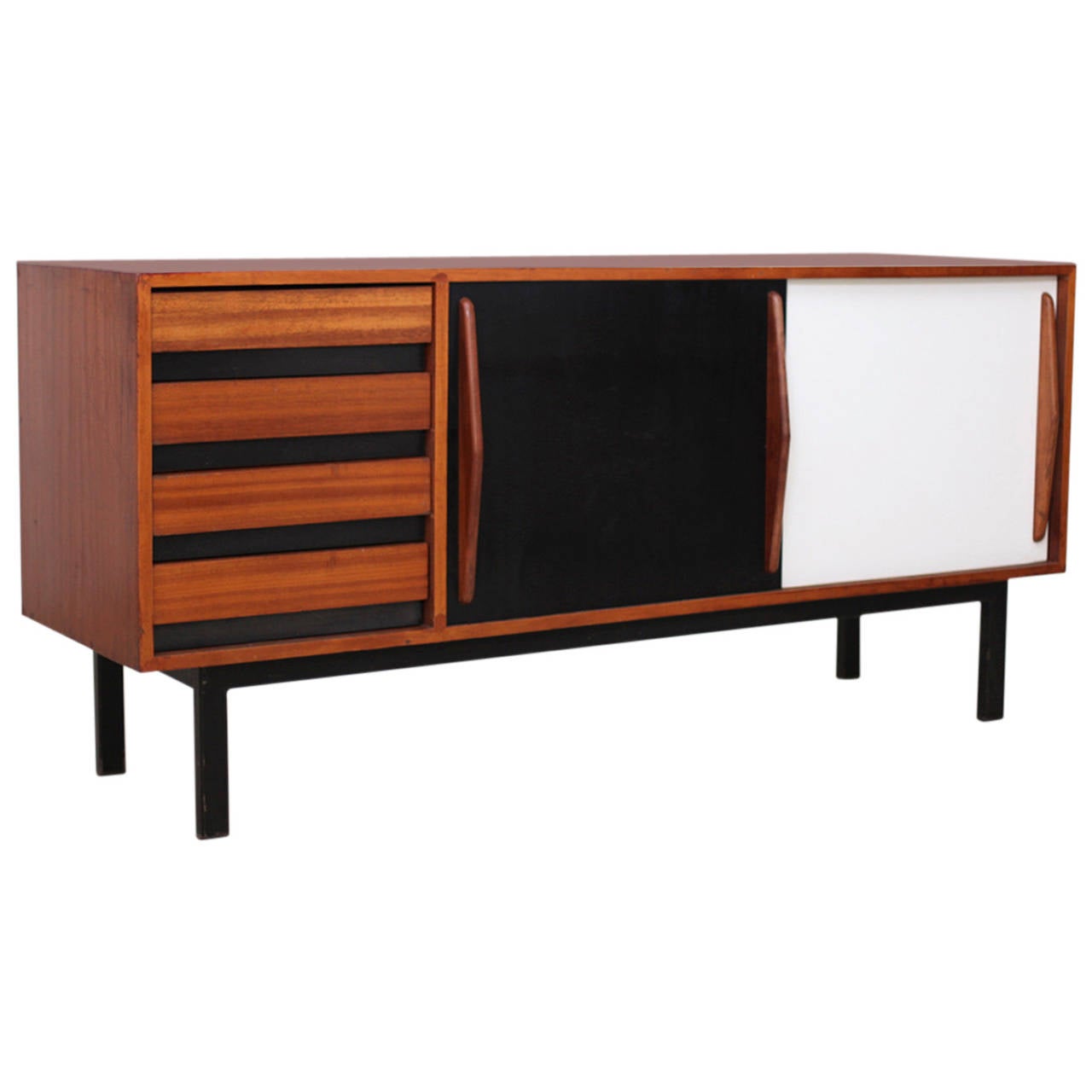 Charlotte Perriand Cansado Sideboard by Steph Simon For Sale