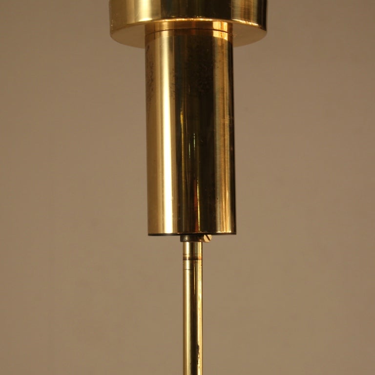 Several Robert Haussmann Brass Sputnik Pendants Holding Twenty Eight Bulbs For Sale 4