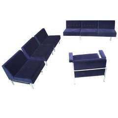 George Nelson Modular Seating Sofa Set by Herman Miller