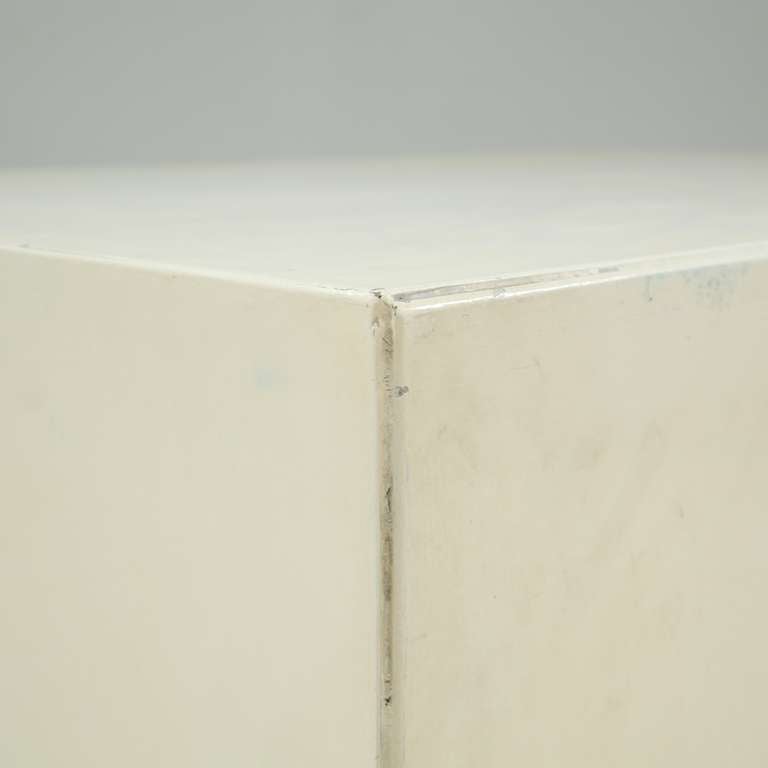 1950s Artek freestanding chest of drawers in white In Good Condition In Maastricht, NL