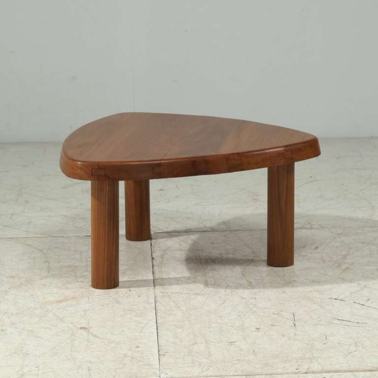 Pierre Chapo triangle shaped sidetable