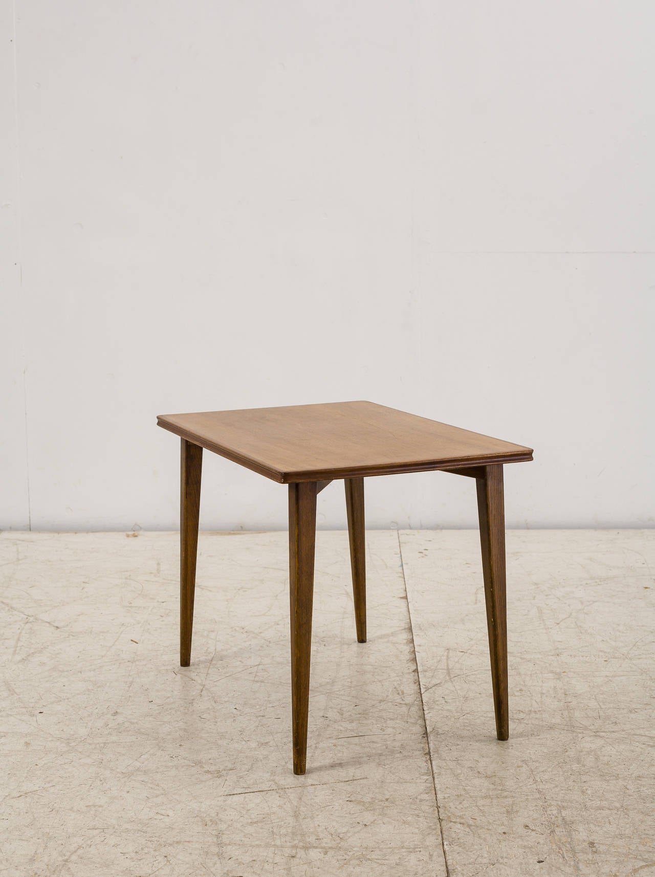 Palle Suenson Small Wooden Side Table Denmark 1940s For At Scandinavian Modern Palle Suenson Small Wooden Side Table Denmark 1940s For