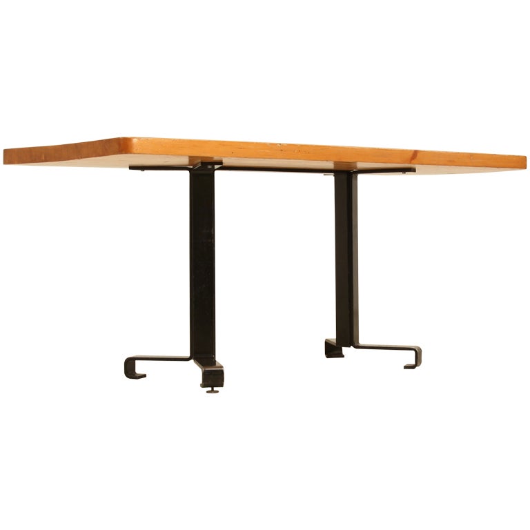 Charlotte Perriand Early Edition Dining or Working Table for Les Arcs 1600 For Sale