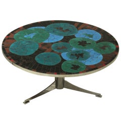 Large Side table By Sculpturer And Designer Berthold Muller