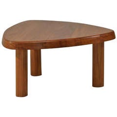 Pierre Chapo triangle shaped sidetable