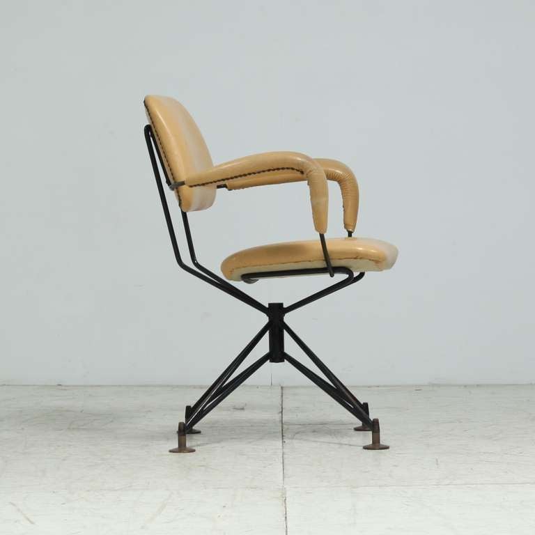 Mid-Century Modern Desk chair by Velca Legnano