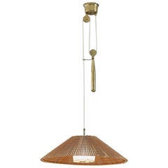 Paavo Tynell Counterweight Pendant in Wood