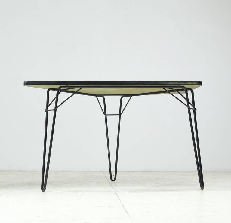 Belgian Rare F1 or Tangram Table by Willy van der Meeren for Tubax