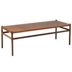 Solid Rosewood Johannes  Andersen Sofatable For Silkenborg