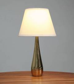 Mauri Almari Brass Drop Table Lamp