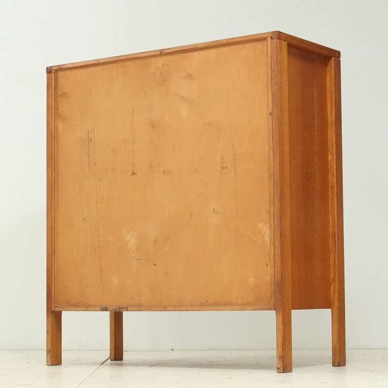 Cees Braakman early Cupboard or Bar in Oak, Netherlands, 1940s/50s In Good Condition For Sale In Maastricht, NL