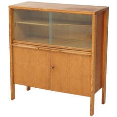 Cees Braakman early Cupboard or Bar in Oak, Netherlands, 1940s/50s 9