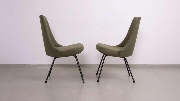 Pair of Hans Bellmann Sitwell Chairs for Strässle In Excellent Condition In Maastricht, NL