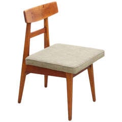 Jens Risom Desk Chair in Solid Walnut by Jens Risom Design Inc.