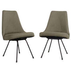 Pair of Hans Bellmann Sitwell Chairs for Strässle