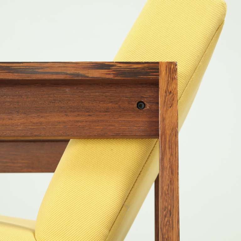 Mid-20th Century Set of Three Hein Stolle Chairs in Wenge, Netherlands, 1960s For Sale