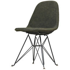 Eames DKR hopsack wire chair