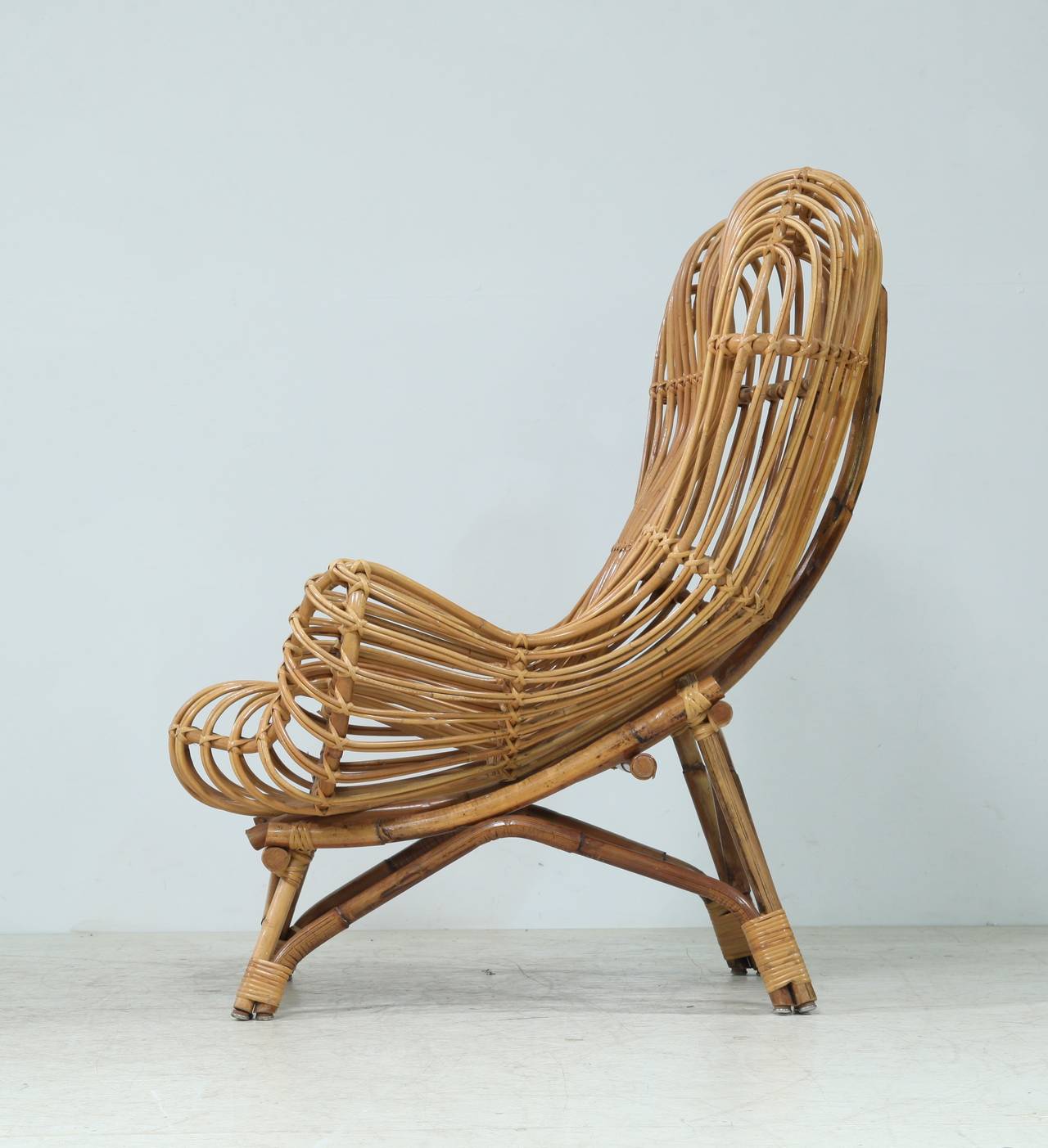 Reed Adjustable Franco Albini Gala Chair For Sale
