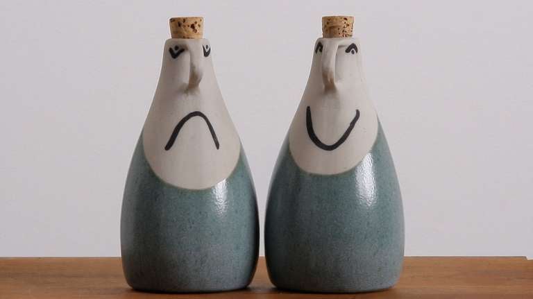 Oil + Vinegar Set by David Gil for Bennington Pottery